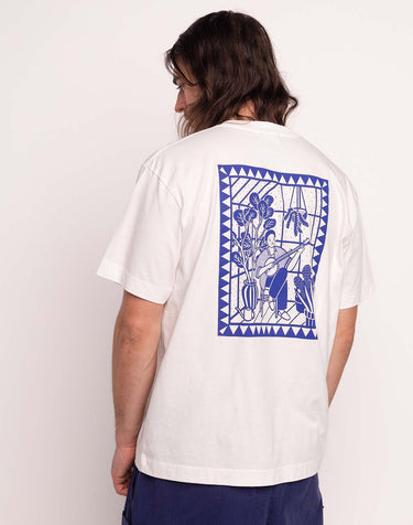 T-SHIRT HOMME MELODY ECRU ECRU