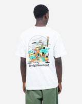 T-SHIRT HOMME NEIGHBOURHOOD ECRU ECRU