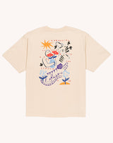 T-SHIRT HOMME STRONG CREME CREME