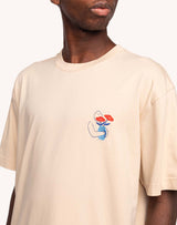 T-SHIRT HOMME STRONG CREME CREME