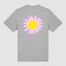 T-SHIRT HOMME PINK FLOWER GRIS GRIS