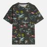T-SHIRT HOMME RELAXED VERT VERT