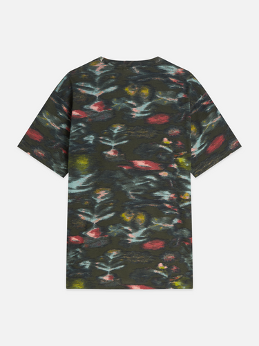 T-SHIRT HOMME RELAXED VERT VERT