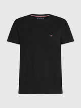 T-SHIRT HOMME CORE STRETCH SLIM C- NOIR NOIR