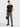 T-SHIRT HOMME CORE STRETCH SLIM V- NOIR NOIR