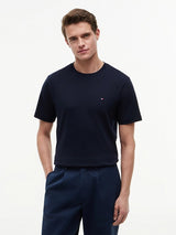 T-SHIRT HOMME LIGHT INTERLOCK MARINE MARINE