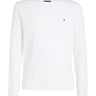 T-SHIRT HOMME STRETCH SLIM FIT BLANC BLANC