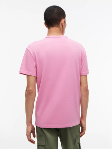 T-SHIRT HOMME REG BADGE TEE EX ROSE ROSE