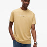 T-SHIRT HOMME REG LINEAR LOGO BEIGE BEIGE