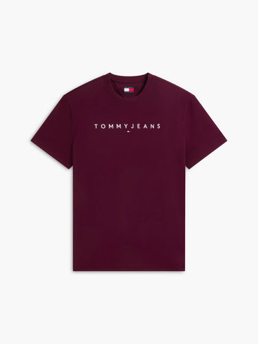 T-SHIRT HOMME REG LINEAR LOGO CALYPSO BERRY CALYPSO BERRY