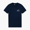 T-SHIRT HOMME SLIM SIGNATURE C MARINE MARINE