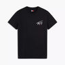 T-SHIRT HOMME SLIM SIGNATURE C NOIR NOIR