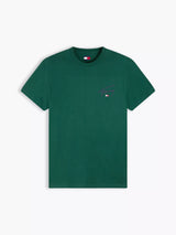 T-SHIRT HOMME SLIM SIGNATURE C VERT VERT