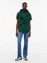 T-SHIRT HOMME SLIM SIGNATURE C VERT VERT