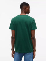 T-SHIRT HOMME SLIM SIGNATURE C VERT VERT