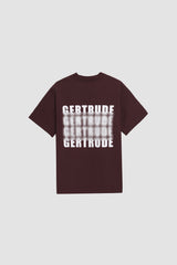 T-SHIRT MIXTE DARRYL DOTS BOURGOGNE BOURGOGNE