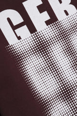 T-SHIRT MIXTE DARRYL DOTS BOURGOGNE BOURGOGNE