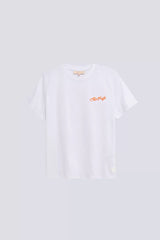 T-SHIRT MIXTE LEOLINA DAISY BLANC BLANC