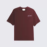 T-SHIRT MIXTE LEOLINA DAISY BORDEAUX BORDEAUX