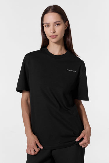 T-SHIRT MIXTE LEON ARCHIVE NOIR NOIR
