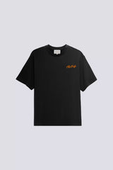 T-SHIRT MIXTE LEONCE DAISY BLACK BLACK