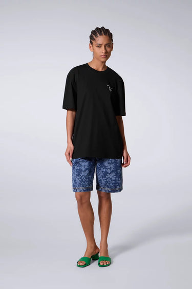T-SHIRT MIXTE LEONCE FLUIDITY BLACK BLACK