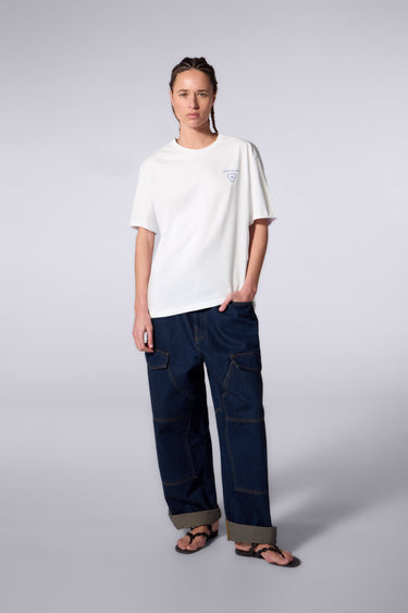 T-SHIRT MIXTE LEONCE FLUIDITY BLANC BLANC