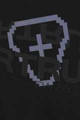 T-SHIRT MIXTE ZACK BRAND NOIR NOIR