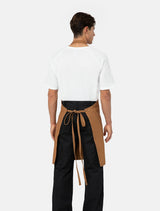 TABLIER HOMME BIB APRON CAMEL CAMEL
