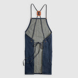TABLIER MAISON ADJUSTABLE DENIM APRON DENIM DENIM