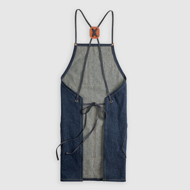 TABLIER MAISON ADJUSTABLE DENIM APRON DENIM DENIM