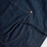 TABLIER MAISON ADJUSTABLE DENIM APRON DENIM DENIM