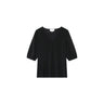 TOP FEMME LIVING NOIR NOIR