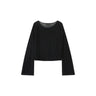 TOP FEMME LUCKY NOIR NOIR