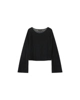 TOP FEMME LUCKY NOIR NOIR
