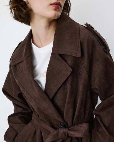 TRENCH FEMME ASTRID CHOCOLAT CHOCOLAT