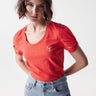 TUNIQUE FEMME ROUGE ROUGE