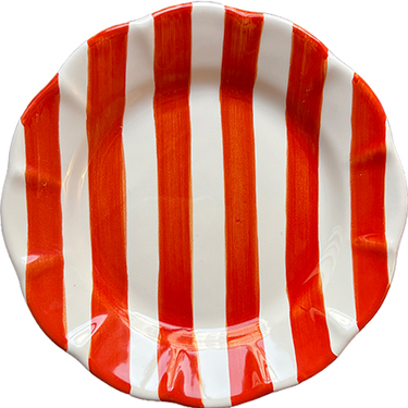 VAISSELLE MAISON RAYURE ORANGE ORANGE