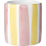 VAISSELLE MAISON RAYURE ROSE / OCRE ROSE / OCRE