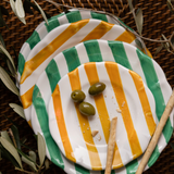 VAISSELLE MAISON RAYURE VERT VERT