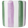 VAISSELLE MAISON RAYURE VIOLET / VERT VIOLET / VERT