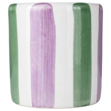 VAISSELLE MAISON RAYURE VIOLET / VERT VIOLET / VERT