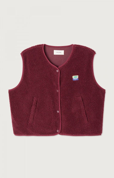 VESTE FEMME AMPLE SM BORDEAUX BORDEAUX