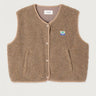 VESTE FEMME AMPLE SM MARRON MARRON