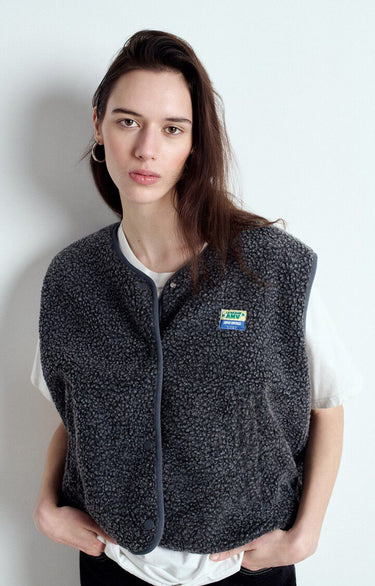 VESTE FEMME HOKTOWN ANTHRACITE CHINE ANTHRACITE CHINE