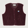 VESTE FEMME HOKTOWN BORDEAUX CHINE BORDEAUX CHINE