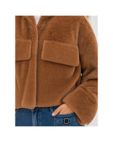 VESTE FEMME GEMINI MARRON MARRON
