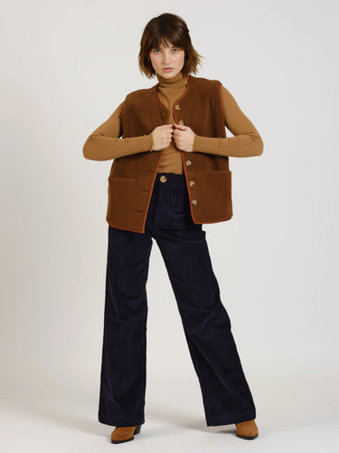 VESTE FEMME VITA MARRON MARRON