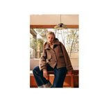 Veste Oakwood Anne effet mouton retourné whisky – vue 3