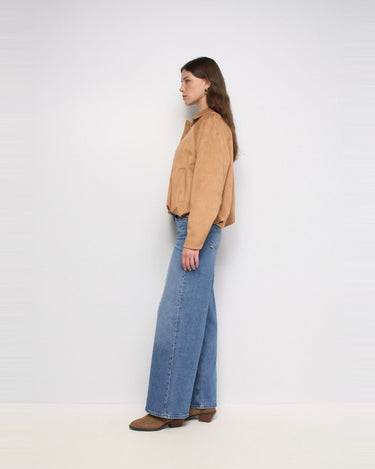 VESTE FEMME BOMBER CAMEL CAMEL